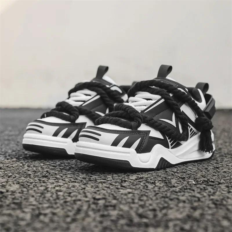 Модные кроссовки, мужская спортивная обувь, оранжевые массивные кроссовки, женская повседневная теннисная обувь, размер плюс 41 42, ретро-обувь для сноуборда, женская