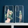 Чехол для телефона BleachS N-Nelliel-s Аниме для Samsung Galaxy S24 S25 S23 S22 S21 Plus S24 S25 Прозрачный чехол