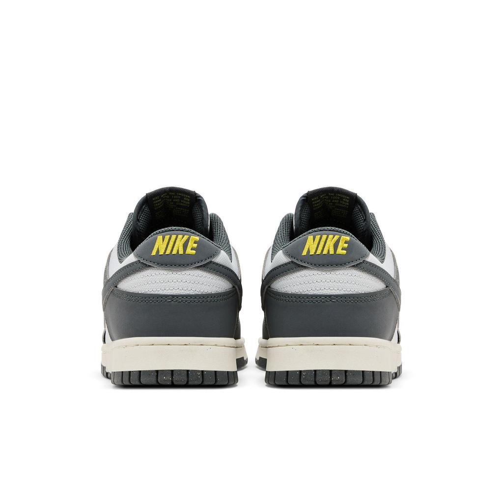 Nike Dunk Low Next Nature 'Серо-стальной Молния' (унисекс) Кроссовки для скейтборда FZ4621 001 Цвет: Железно-серый / Кокосовое молоко / Молния / Фотоновая пыль