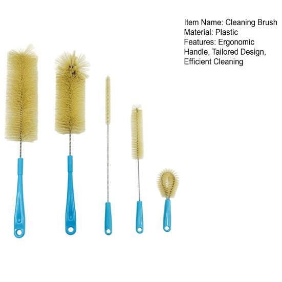 5 шт./набор Щетки для бутылок с длинной ручкой Эргономичная ручка Пиво Вино Декантер Бутылка Мойка Набор скребков