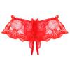 Мужские сетчатые прозрачные кружевные юбки, стринги-стринги, трусы с Т-образной спинкой и бантом, нижнее белье