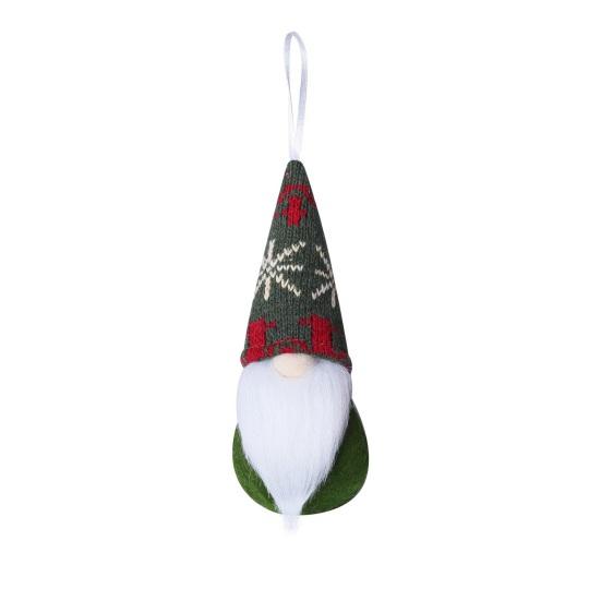 Christmas Gnome Ornaments Plush Faceless Doll Xmas Tree Hanging Decoration for Holiday Home Tree Decor