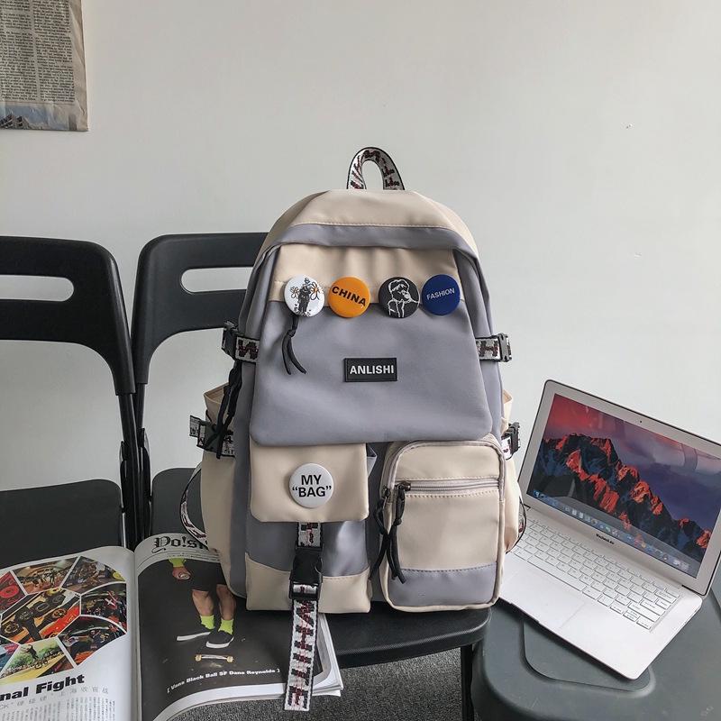 Рюкзак унисекс большой вместимости для студентов: Идеально для старшей школы, колледжа и путешествий