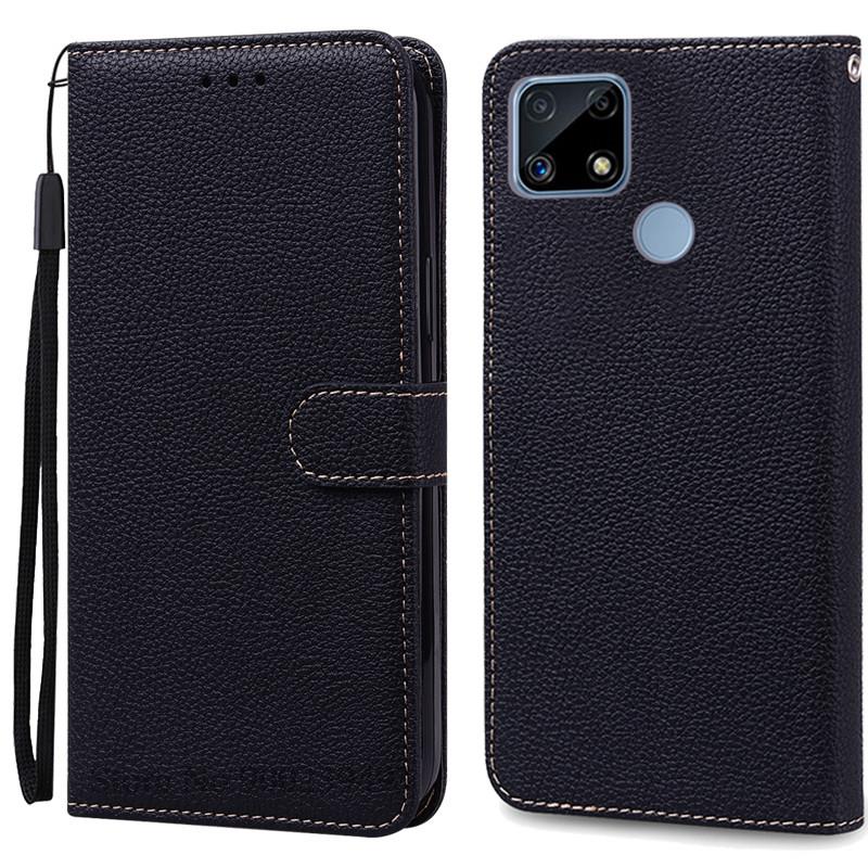 Чехол RealmeC25 C25 s C25 Y, силиконовый кожаный чехол-кошелек для OPPO Realme C25, чехол C25S Fundas для Realme C25Y, чехол Fundas