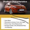 FZJDSD Front Left & Right Side A-Pillar Windshield Molding Trim AE8Z5403136A AE8Z5403137B Compatible with Ford Fiesta 2011 2012 2013 2014 2015 2016