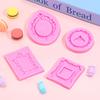 4Pcs Silicone Frame Molds For Chocolate, Mini Air Dry Clay Molds, Polymer Clay Molds, Po Frame Molds