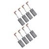 8 шт. Угольные щетки CB350 194160-9 для HR4011C HR4001C 3210FC Перфоратора 6.5x11x25 мм Для Угловых шлифовальных машин Электроинструмента