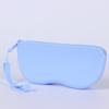 Candy Color Silicone Glasses Bag Waterproof Sunglasses Storage Pouch  with Lanyard