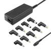 Универсальный блок питания Qoltec для ноутбука 65 Вт | Автоматический | MultiPlug | 9 штекеров | +кабель питания