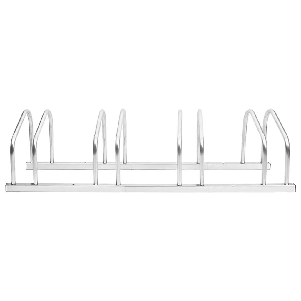 4 Bike Stand Galvanized Steel