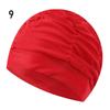 Printed Sports Accessories Elastic Nylon Turban Long Hair Protect Pool Bathing Hats Swimming Cap