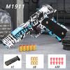 M1911 Toy Gun Pistol Soft Bullet Shell Ejected Blaster Manual Airsoft Air Gun Launcher For Children Adults Shooting Games