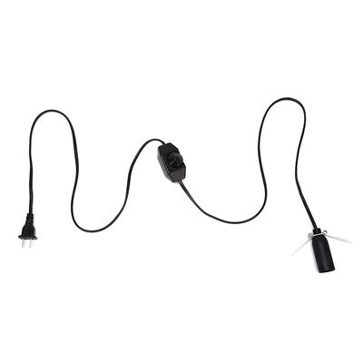 Переключатель управления диммером соляной лампы Кабель питания Шнур Розетка E14 Вилка стандарта США