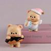 Adorable Butterbear Yellow Butter Bear Cute Blind Box Collectible Figurine Set