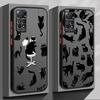 Чехол для Xiaomi Redmi Note 14 10 11 12 13C A4 14C 9S 13 Pro Plus Funda Задняя крышка телефона Милый мультяшный кот