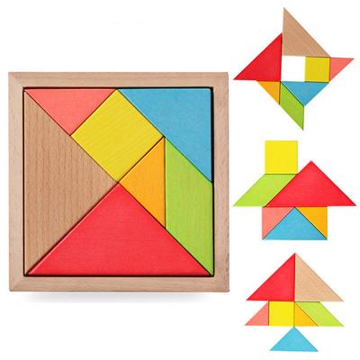 Классические деревянные пазлы-игрушки для детей Creative Kids Clever Board