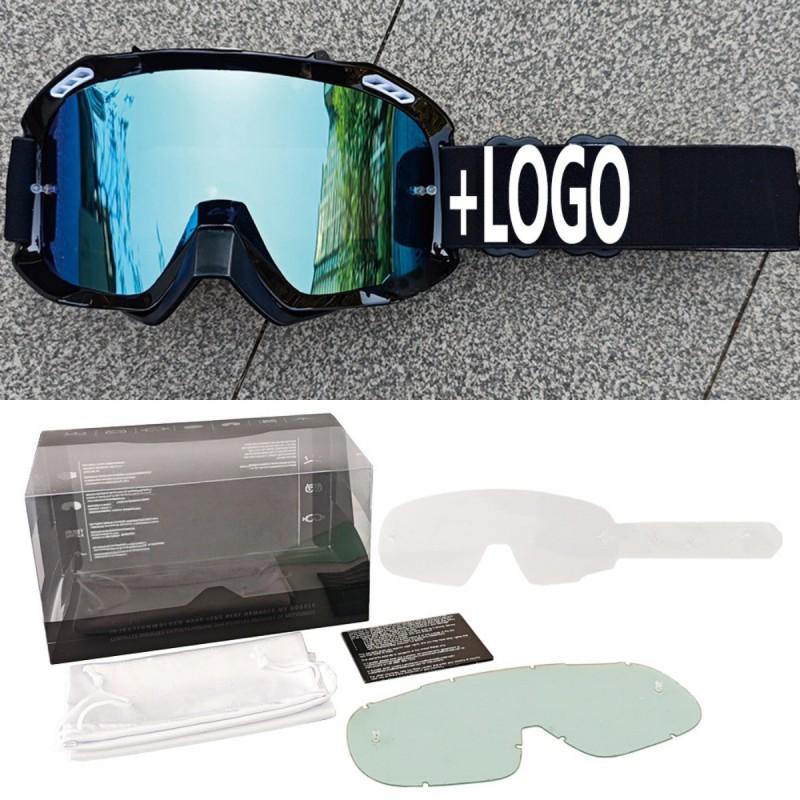 Outdoor Cycling Goggles Mountain Bike Dirt ATV Snowboarding Windproof Sport Sunglasses With Interchangeable Lenses