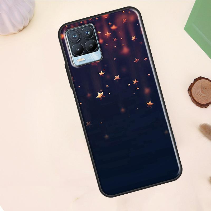 Bright Stars Art Case For Realme 15 Pro GT7 GT6 C75 C65 C67 C61 C53 C55 C51 C35 C63 C71 11 12 13 14 Pro Plus