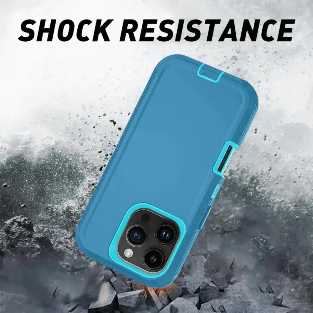Прочный ударопрочный защитный чехол Ott Armor для Iphone 17 16 15 14 13 12 11 Pro Max 16E Жесткая задняя крышка, защищающая от падений Funda