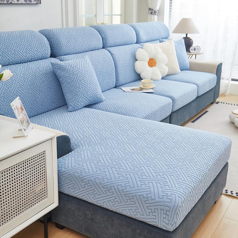 1 шт. жаккардовый чехол на диван, нескользящий, пыленепроницаемый, чехол для дивана, защита мебели для спальни, офиса, гостиной, домашний декор
