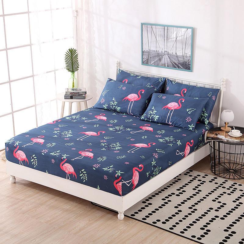 Наматрасник с эластичной резинкой по всему периметру, нескользящая пылезащитная простыня (Без наволочки)