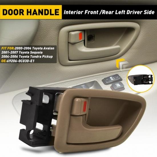 Interior Left Driver Door Handle For Toyota 2004-2006 Tundra Pickup Front / Rear