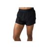 HOKA One One Однотонные шорты-капри на шнуровке, мужские, черные 1151076-BLK
