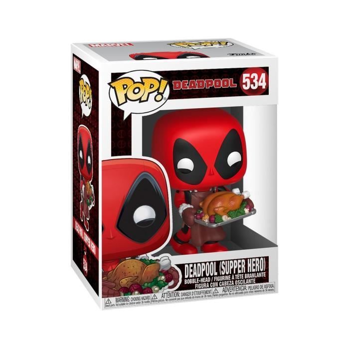 Фигурка Funko Pop - Marvel - Дэдпул - Специальное праздничное издание - Красный - Унисекс