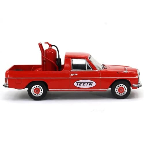 Mercedes-Benz Fire Engine Diecast Car 1/43 Scale BENZ 220D 1972 Pickup Truck with TECIN FIRE ENGINE