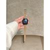 Тонкий кожаный ремешок для Apple Watch Band 44 мм 38 мм 41 мм 49 мм 45 мм Наручный женский браслет IWatch Серии 11 10 9 8 7 6 5 4 SE Ultra 2 3