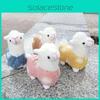 Alpaca Miniature Lovely Plush Toy Keychain For Kids Backpack Or Keyring Use