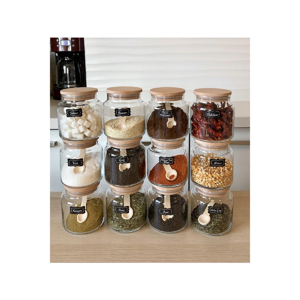 Набор специй Karcicek Home Concept с ложкой, 500 мл