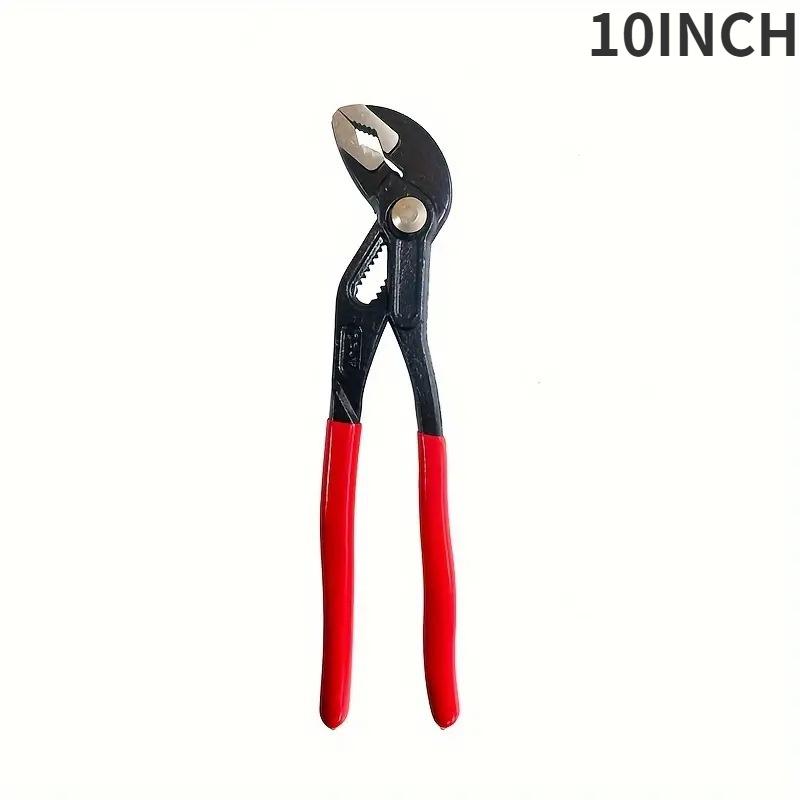 Универсальный гаечный ключ с большим отверстием 7 дюймов/10 дюймов/12 дюймов, многофункциональный регулируемый быстроразъемный зажим для водопроводных труб, плоскогубцы, бытовые ручные инструменты