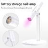 Красный свет УФ светодиодная лампа для ногтей Мини лампа для ногтей для маникюра Портативная сушилка Напольная лампа Профессиональная ультрафиолетовая регулируемая