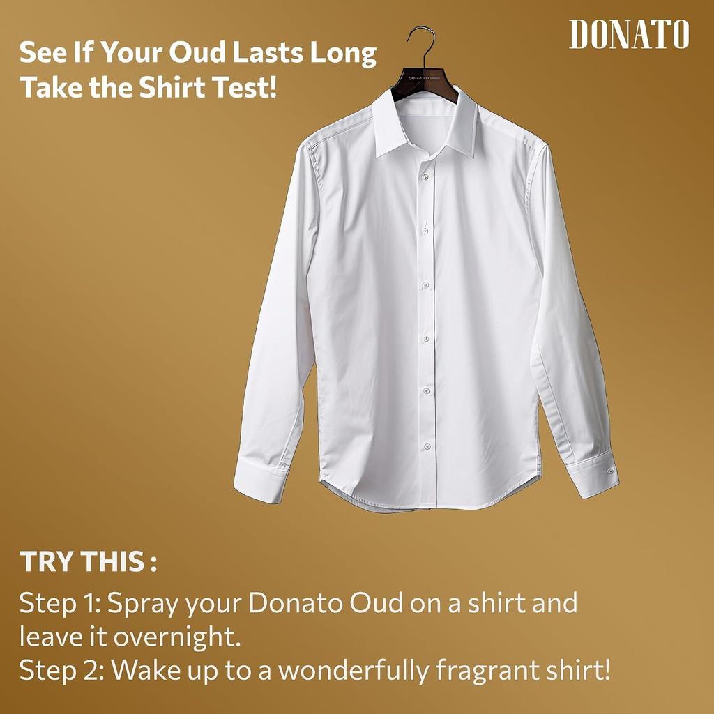 DONATO Oud Bianco Eau De Parfum Perfume For Men & Women, 30 Ml|Premium Luxury Perfume