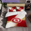 Middlesbrough FC Themed Bedding 3Pcs Duvet Cover Set Decorative Bed Linen For Teen Room Home Decoration
