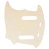 Musiclily Pro 12-Hole American-Made Fender Mustang Guitar Pickguard, 4-Ply Aged White Pearl