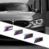 7.3cm 9cm 3D Car Emblem ABS Front Grille Badge Sticker Decor Decal For BMW M E46 E90 F10 F30 G20 G30 X3 X5 X6 E60 E39 M3 M4 M5 ZZ1