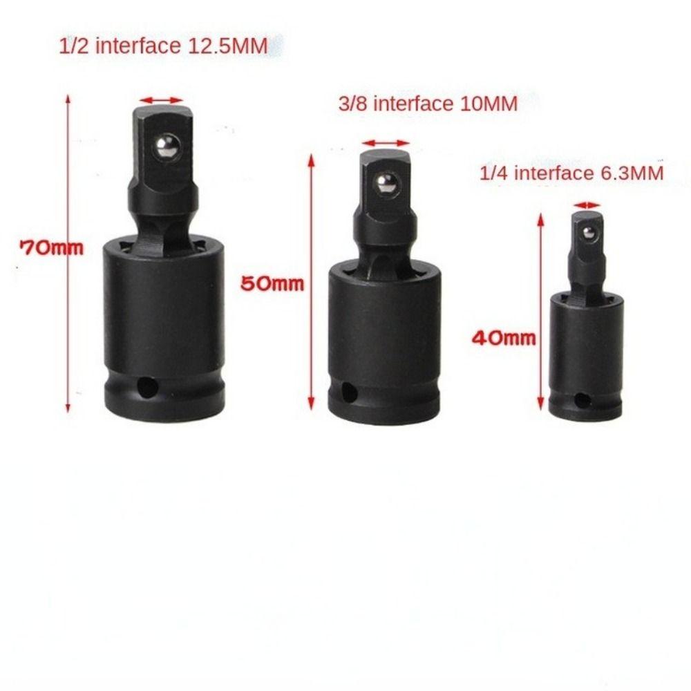 Регулируемый Универсальный Ударный Универсальный Шарнир Автомобильные Ремонтные Инструменты Адаптер Головки Шарнир