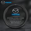 Для 2 3 5 6 CX-4 CX-5 CX-7 CX-8 CX-30 CX-50 MX5 Miata RX-7 RX-8 Axela Atenza Автомобильный Руль Углеродное Волокно Кожа Чехол