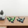 3D Printed Dragon Figurine Glow-in-the-dark Flying Dragon Fidget Toy with Movable Joints Luminous Articulated Dragon Decoration Ornament