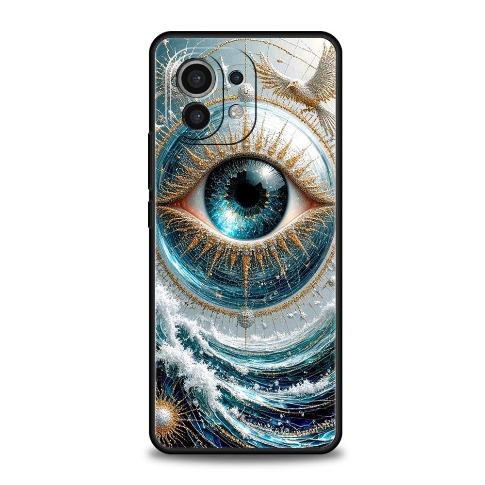 Модные ресницы Глаза Чехол для телефона для Xiaomi Mi 17 Pro Max 15 14 13 12 11 Ultra 15T 14T 13T 12T 11T Pro Lite Мягкий ТПУ Сумки