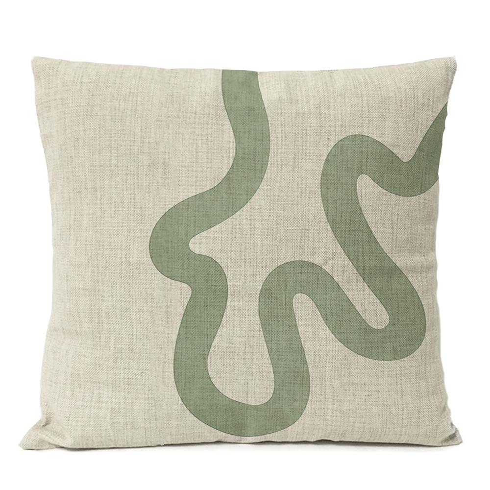 Бохо Геометрические Листья Цветочный Наволочка Домашний Декор Луна Солнце Цветы Лен Наволочка Декорация Диванная Наволочка