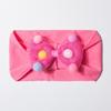 New baby headscarf combination, cute baby soft bow flower headband, children's accessories