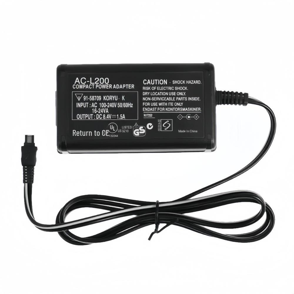 Зарядное устройство Sony DCR-SX40/SX41 8,4 В 1,5 А Адаптер AC-L200