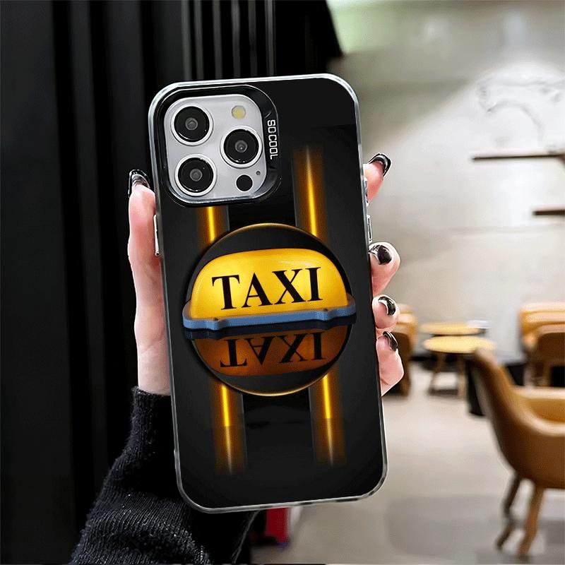 NYC Yellow Taxi Cabs Shockproof Phone Case for iPhone 17 Air 16 16E 15 Pro Max 14 Plus 13 Mini 12 Back Cover Anti Fall Fundas