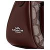 Coach Аштон 20 Серебряная пряжка Жаккардовый логотип Гладкая овечья кожа Сумка через плечо Маленькая женская сумка через плечо CDB18-SVS8S