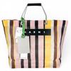 Pristine Handbag Flower Cafe Marni Market Stripe Multicolor SHMHR08A01 Used