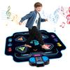 92x88cm Electronic Dance Mat Multi-Function Dancing Blanket with 2 Modes&9 Levels Kids Floor Music Blanket Educational Toy Gifts