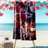 Mandalorian Print Beach Towel, Large Soft Quick Dry Towel for Beach Camping Swimming